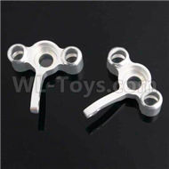 HSP 94188 spare parts-122211 122011 (02165)-01 Upgrade Aluminum Rear Hub Carrier(Left and Right-2pcs)-Silver,Upgrade HSP 94188 RC Car Truck Parts,Upgrade HSP 1:10 RC Truck Spare parts Accessories,HSP 94188 Upgrade Parts
